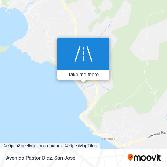 Avenida Pastor Díaz map