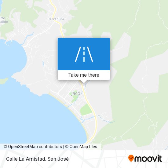 Mapa de Calle La Amistad