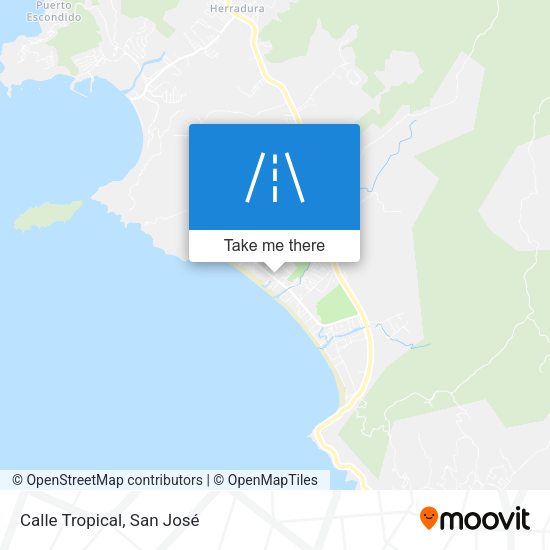 Mapa de Calle Tropical