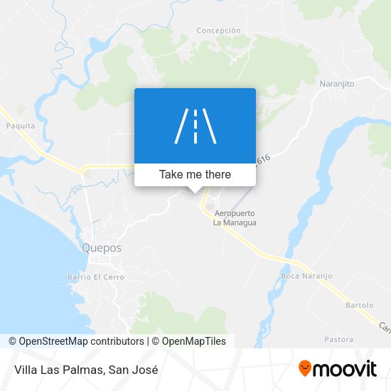 Mapa de Villa Las Palmas