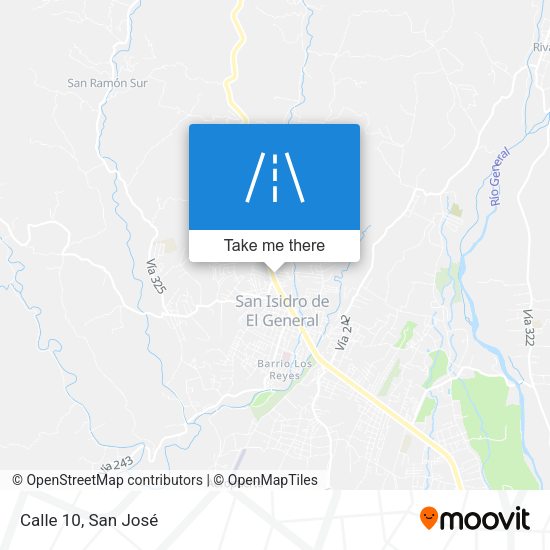 Mapa de Calle 10