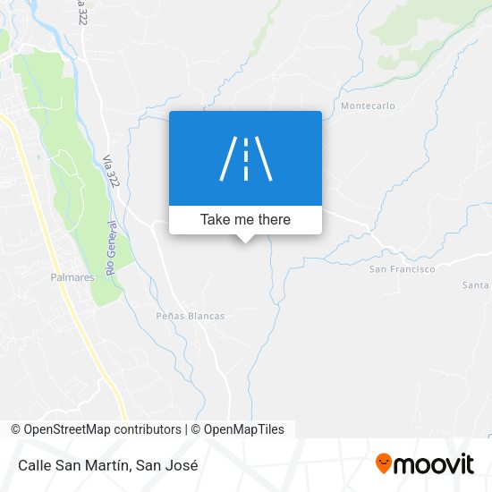 Calle San Martín map