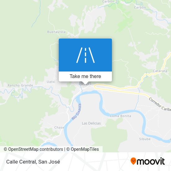 Mapa de Calle Central