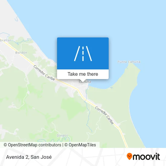 Avenida 2 map