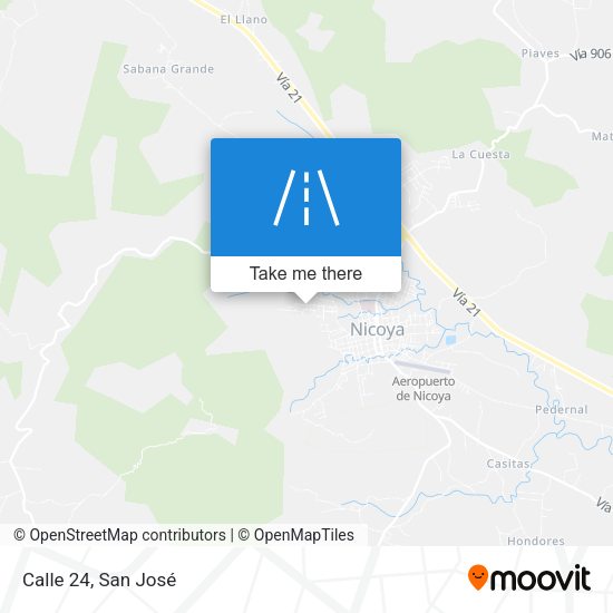 Mapa de Calle 24