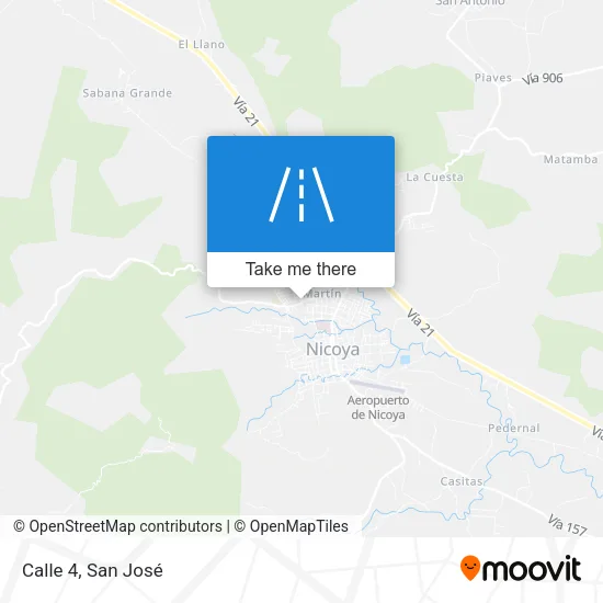 Calle 4 map