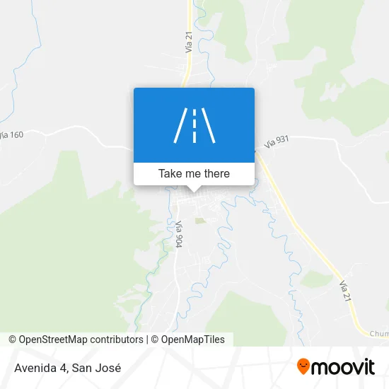 Avenida 4 map
