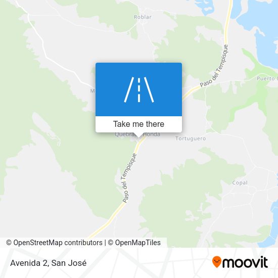 Mapa de Avenida 2