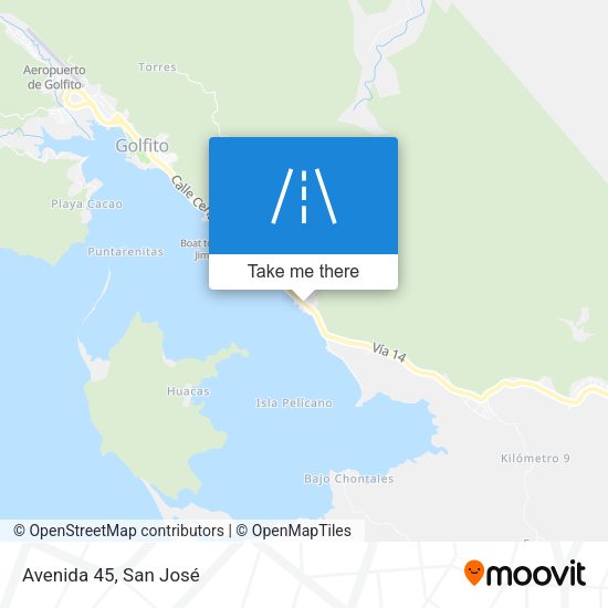 Mapa de Avenida 45