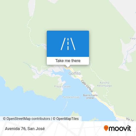 Mapa de Avenida 76