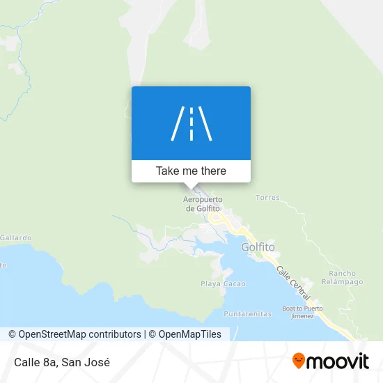 Calle 8a map