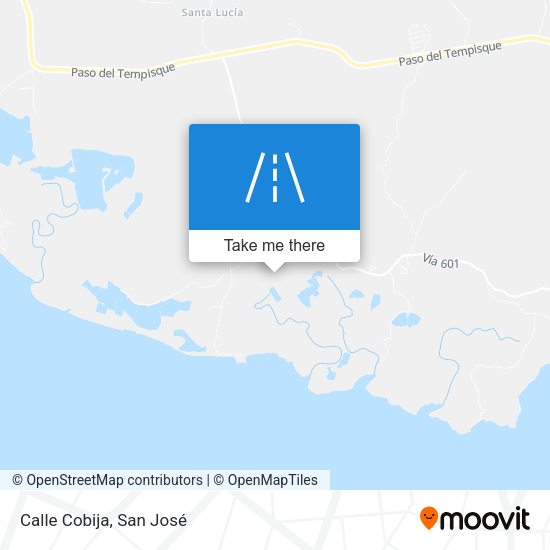 Mapa de Calle Cobija