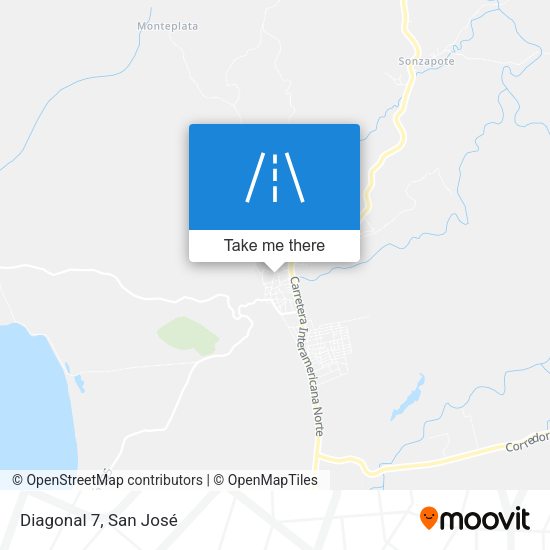 Mapa de Diagonal 7