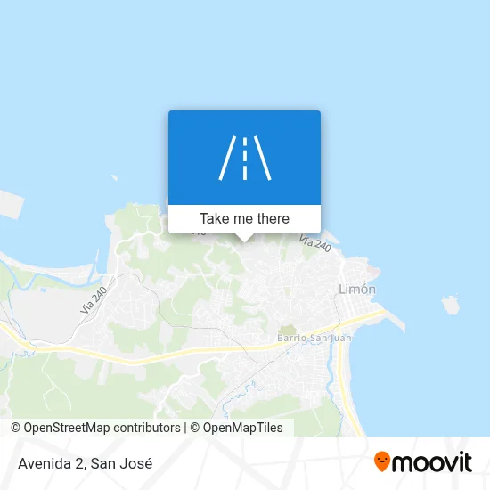 Mapa de Avenida 2