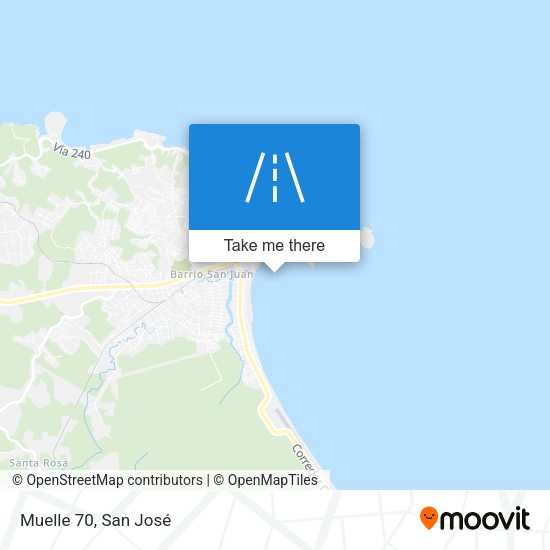 Mapa de Muelle 70