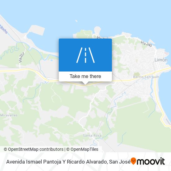 Mapa de Avenida Ismael Pantoja Y Ricardo Alvarado