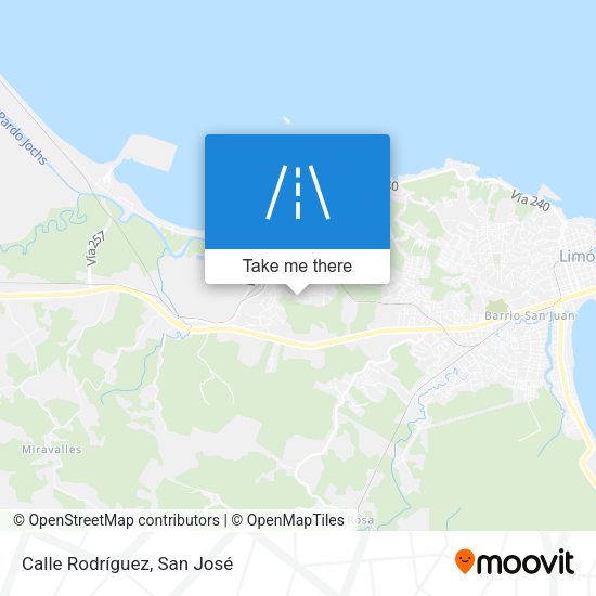 Calle Rodríguez map