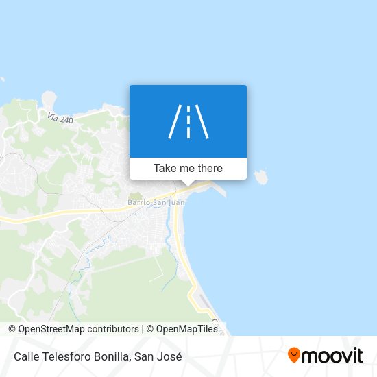 Calle Telesforo Bonilla map