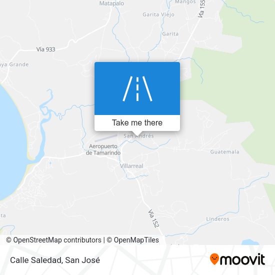 Mapa de Calle Saledad