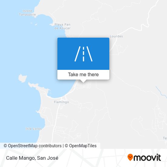 Mapa de Calle Mango