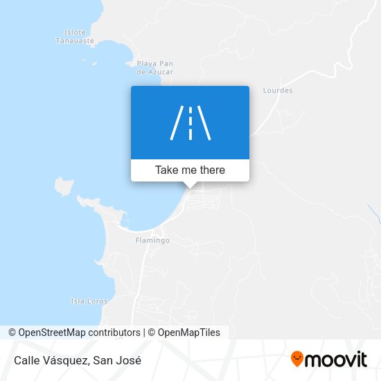 Mapa de Calle Vásquez