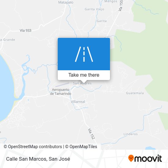 Mapa de Calle San Marcos