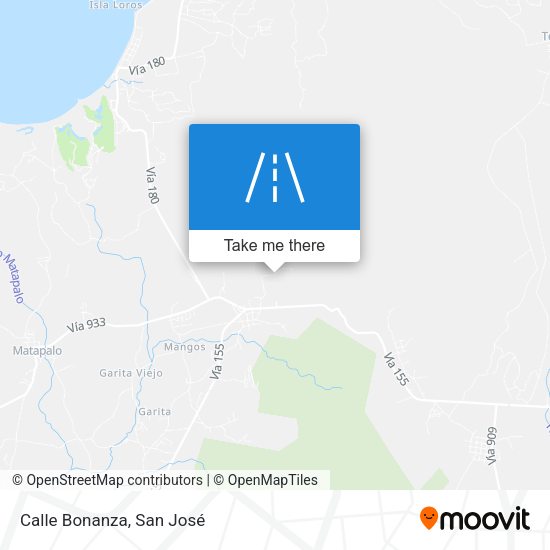 Mapa de Calle Bonanza