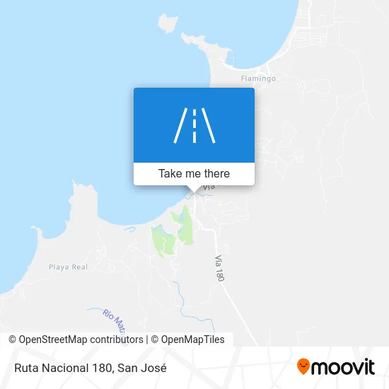 Ruta Nacional 180 map