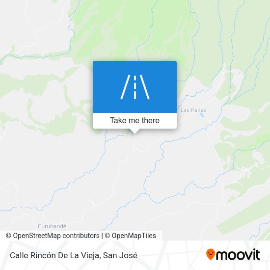 Calle Rincón De La Vieja map