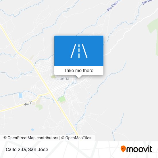 Mapa de Calle 23a