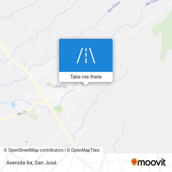 Mapa de Avenida 6a