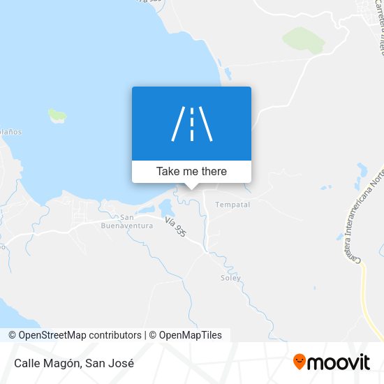 Mapa de Calle Magón