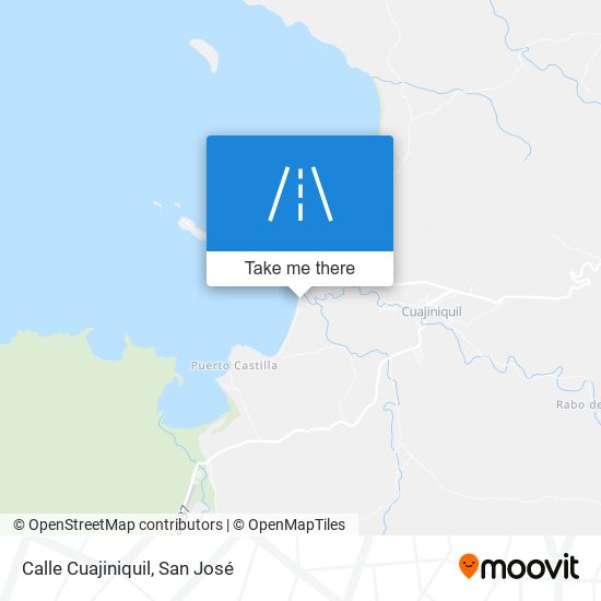Mapa de Calle Cuajiniquil
