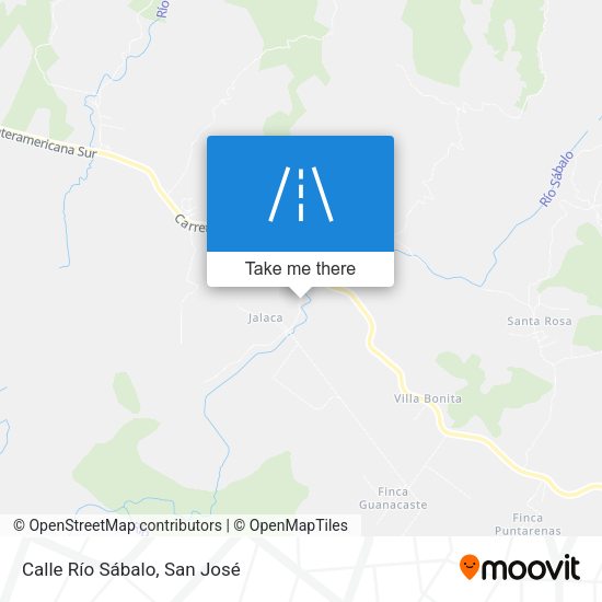 Calle Río Sábalo map