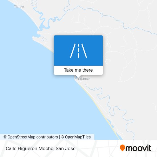 Mapa de Calle Higuerón Mocho