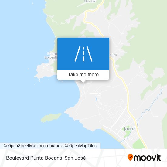 Boulevard Punta Bocana map