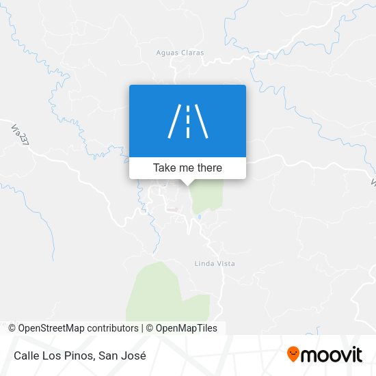 Mapa de Calle Los Pinos