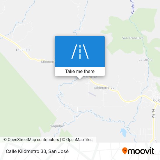 Calle Kilómetro 30 map
