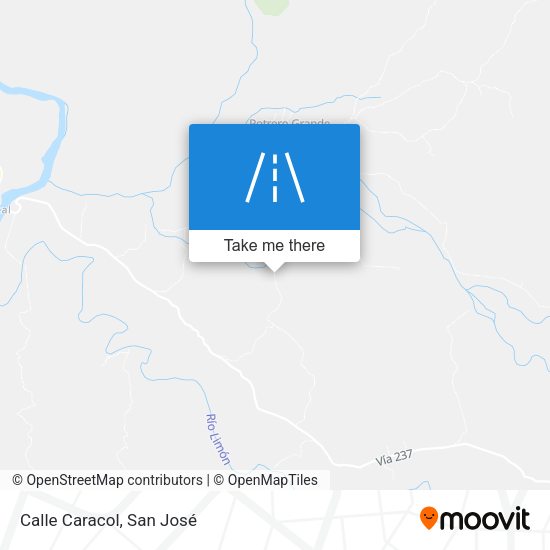 Mapa de Calle Caracol