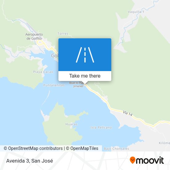 Mapa de Avenida 3