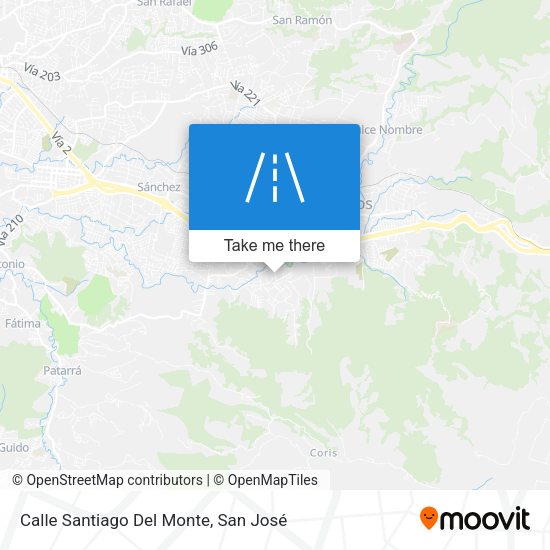 Mapa de Calle Santiago Del Monte
