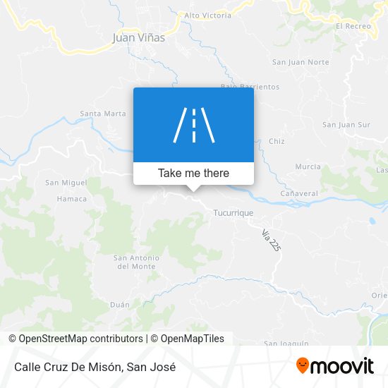 Calle Cruz De Misón map