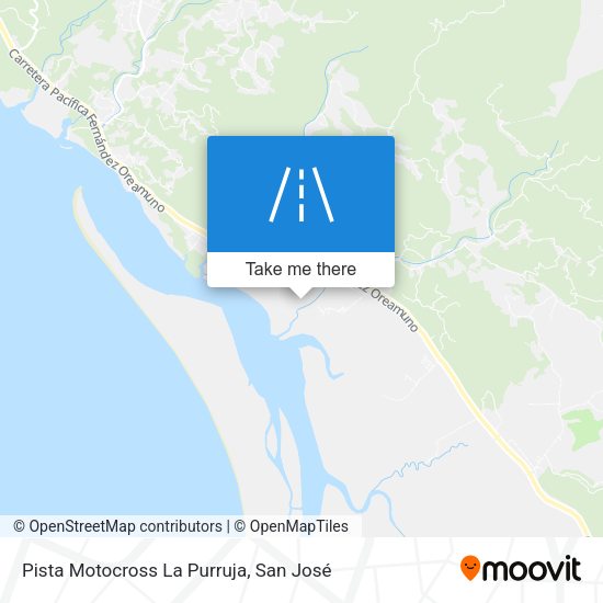Pista Motocross La Purruja map