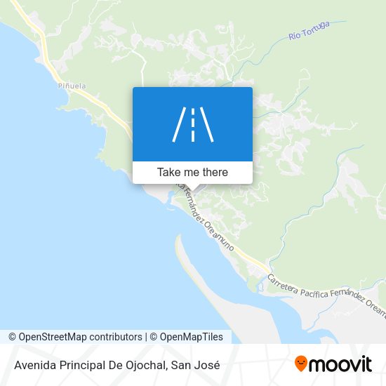 Avenida Principal De Ojochal map