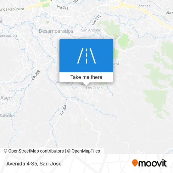 Mapa de Avenida 4-S5