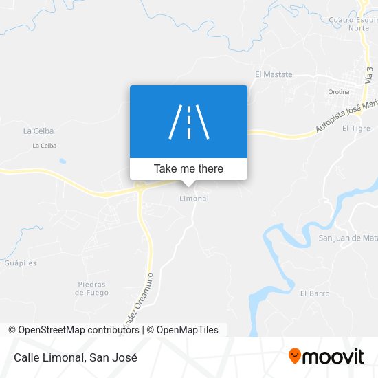 Mapa de Calle Limonal
