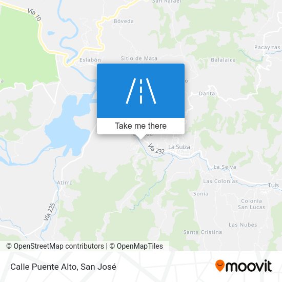 Mapa de Calle Puente Alto