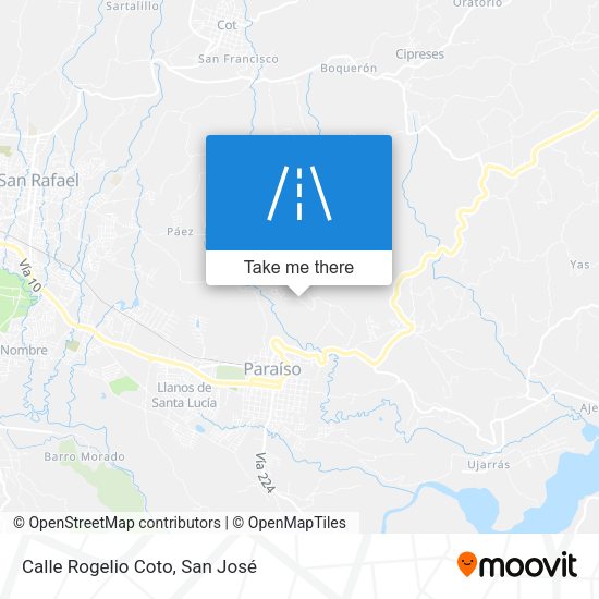 Mapa de Calle Rogelio Coto