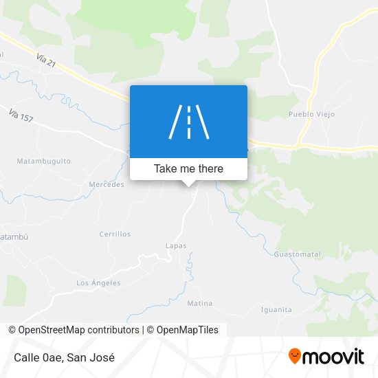Mapa de Calle 0ae