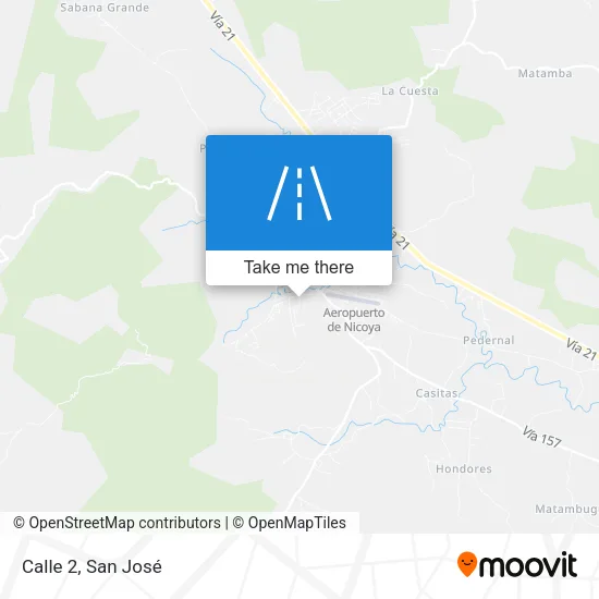 Calle 2 map